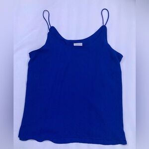 Francesca's Harper Heritage Blue Camisole Top